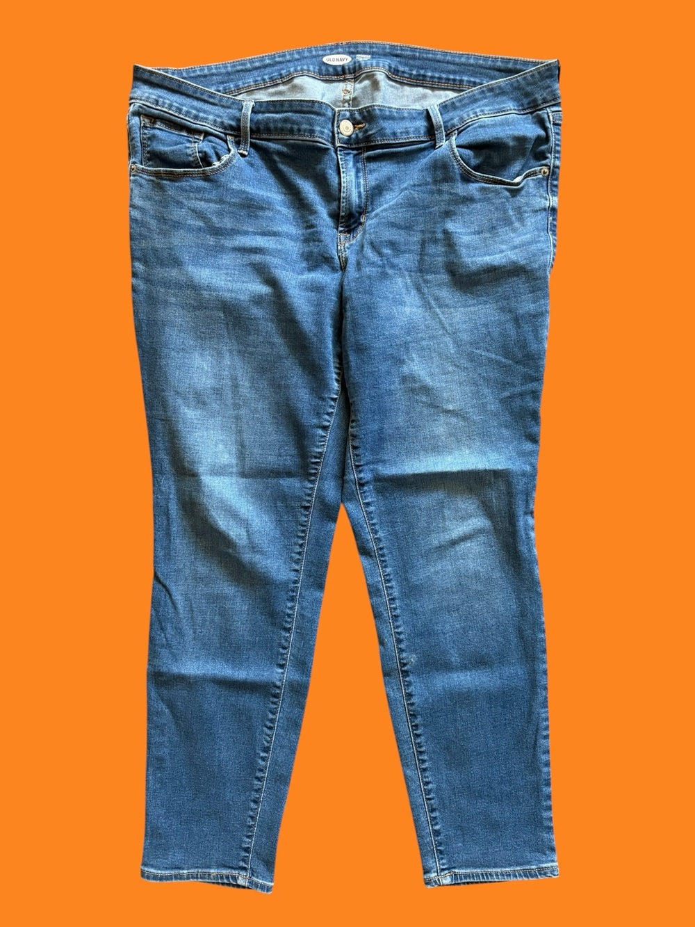 Old Navy Women's Skinny Jeans - Faded Blue Wash